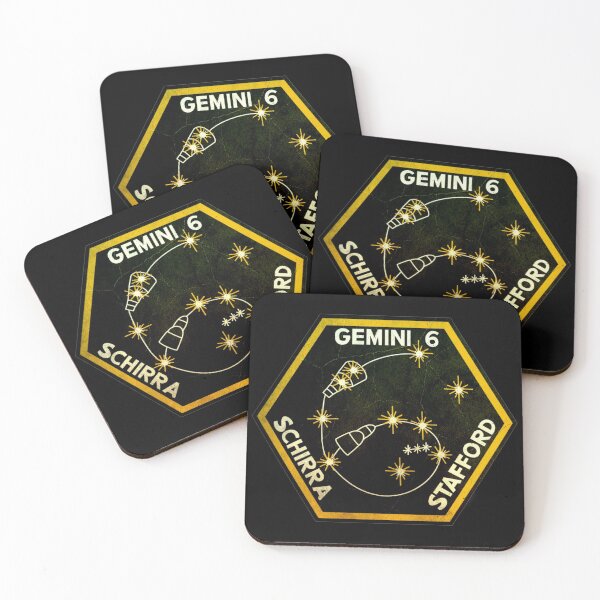 Item preview, logotipo de Gemini 6A vintage designed and sold by trendistudio.