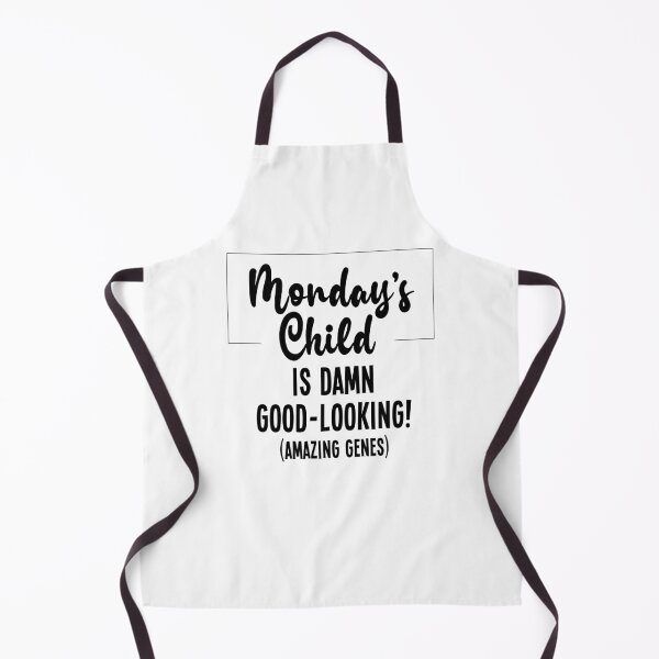 Item preview, Monday's Child is Good-Looking designed and sold by VicEllisArt.