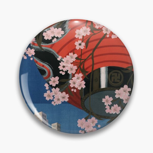 Item preview, Vintage Tokyo Travel Poster designed and sold by redoARTstore.