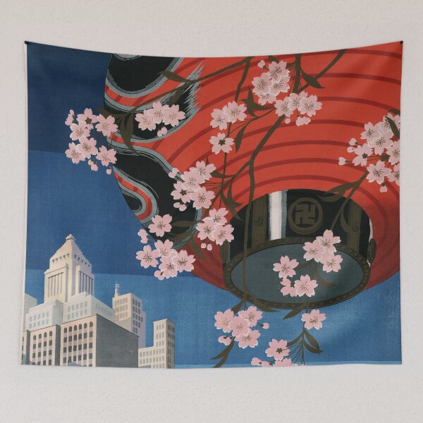 Artikelvorschau, Vintage Tokio Reiseplakat entworfen und verkauft von redoARTstore.