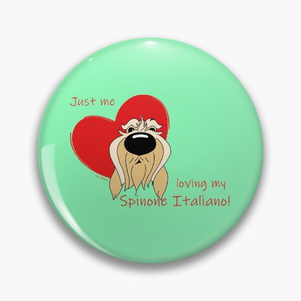 Item preview, Just me loving my Spinone Italiano designed and sold by LivHana.