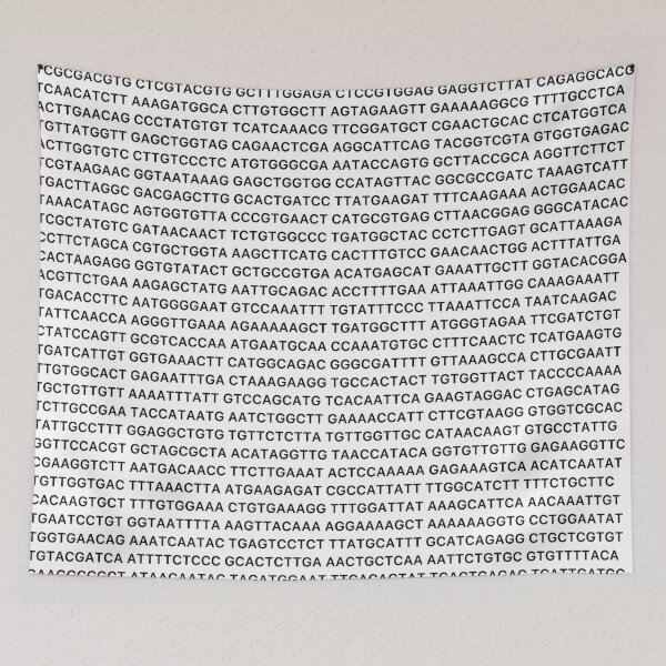 Item preview, Genome ATGC DNA base pairs genes designed and sold by labstud.