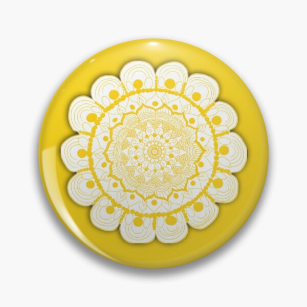 Item preview, Mandala de flores soleadas designed and sold by Startledsaint.