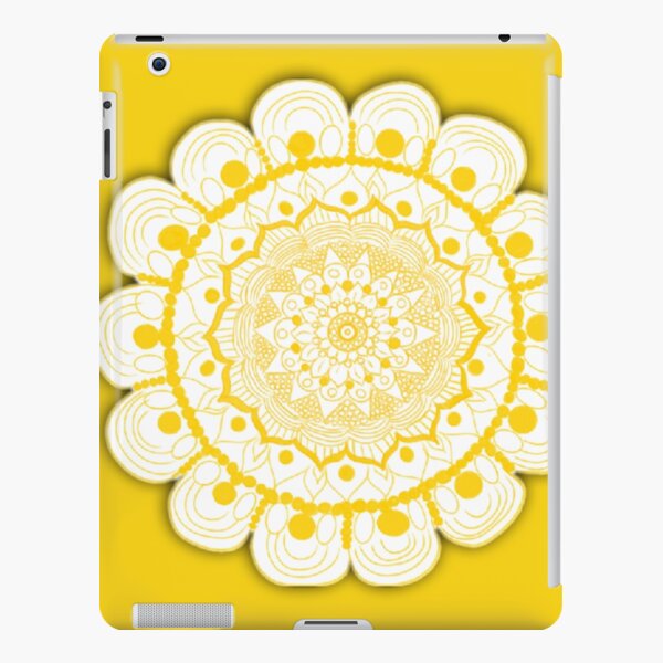 Sunny Flower Mandala iPad Snap Case