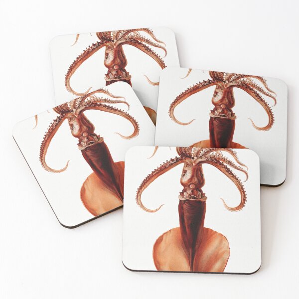 Item preview, Vintage Squid Illustration designed and sold by redoARTstore.