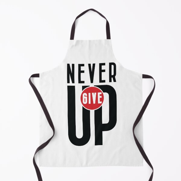 Item preview, Never give up designed and sold by PixelStudioBe.