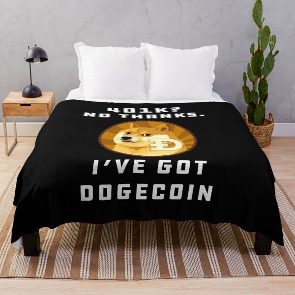 Item preview, 401k? No Thanks Ive Got Dogecoin funny Doge designed and sold by Alaadin Bendali Braham.