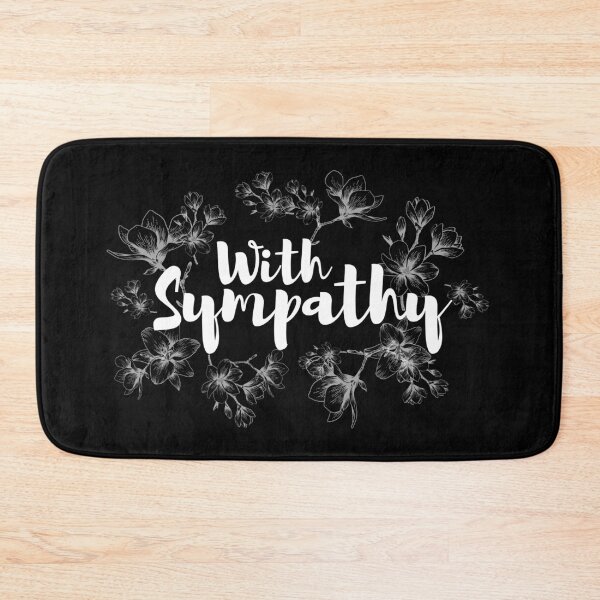 Item preview, With Sympathy Floral Design designed and sold by Zentropik.