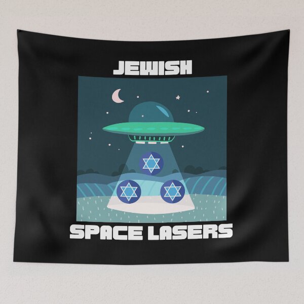 Item preview, Jewish Space Lasers designed and sold by healthybrains.