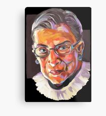 Richterin am Obersten Gerichtshof Ruth Bader Ginsburg Metalldruck