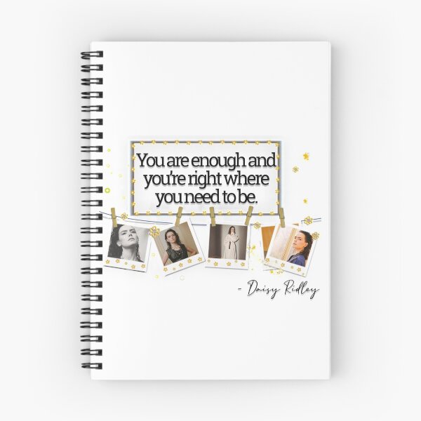 Item preview, Daisy Ridley Quote designed and sold by Marie-Rumbelle.