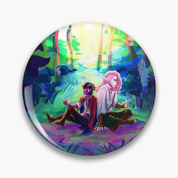 Item preview, Mollymauk & Caduceus in the woods designed and sold by Charamaffle.