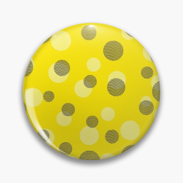 Item preview, Polka Dots Pattern in Yellow  Black and White Design 586 designed and sold by Artnigel.