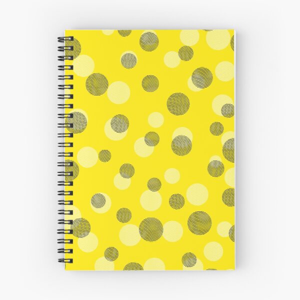 Item preview, Polka Dots Pattern in Yellow  Black and White Design 586 designed and sold by Artnigel.