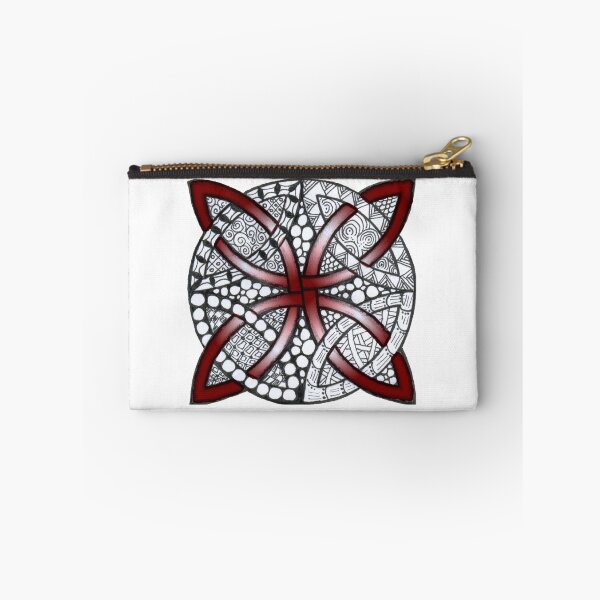 Item preview, Red Celtic Knot Doodle designed and sold by Quidama.