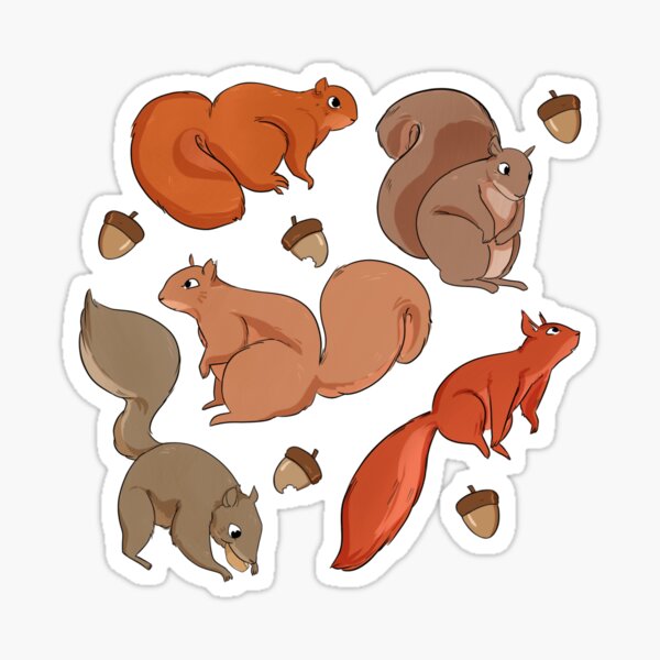 Item preview, Squirrels and Nuts designed and sold by khemmings94.