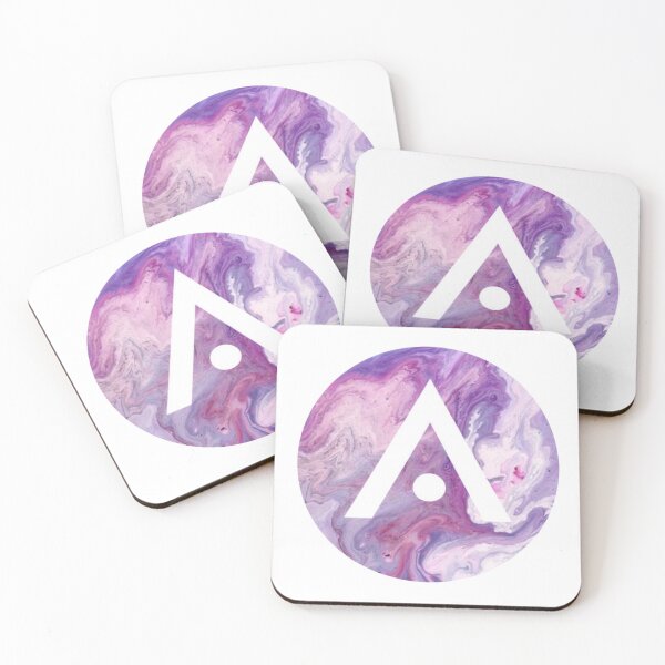Item preview, Purple Marble Aveda Logo designed and sold by Dalaura.
