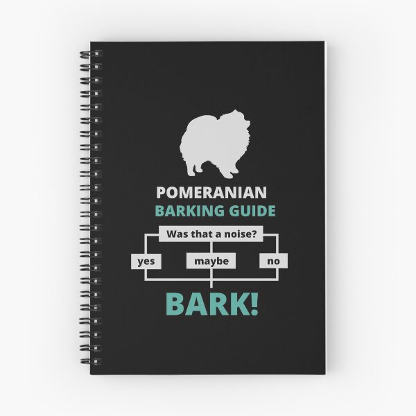 Item preview, pomeranian barking guide designed and sold by promisesarelies.