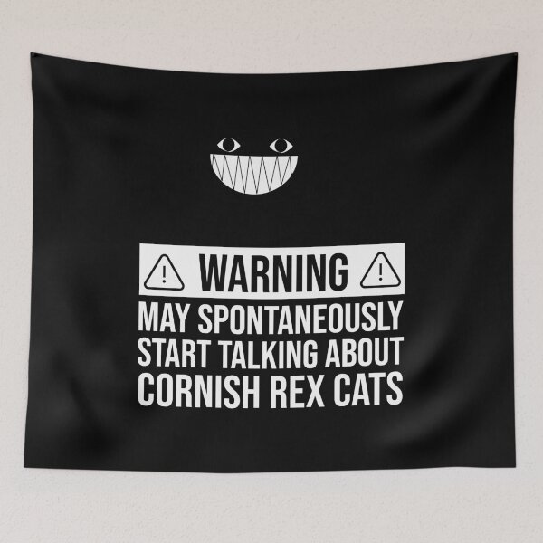 Item preview, CORNISH REX Funny Cat - Cute Cornish Rex present for Cornish Rex lovers designed and sold by NewDayDesigns.