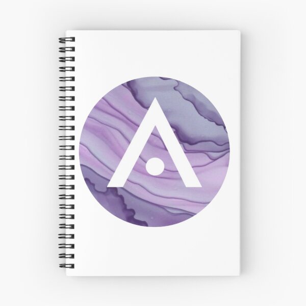 Item preview, Dark Purple Marble Aveda Logo designed and sold by Dalaura.