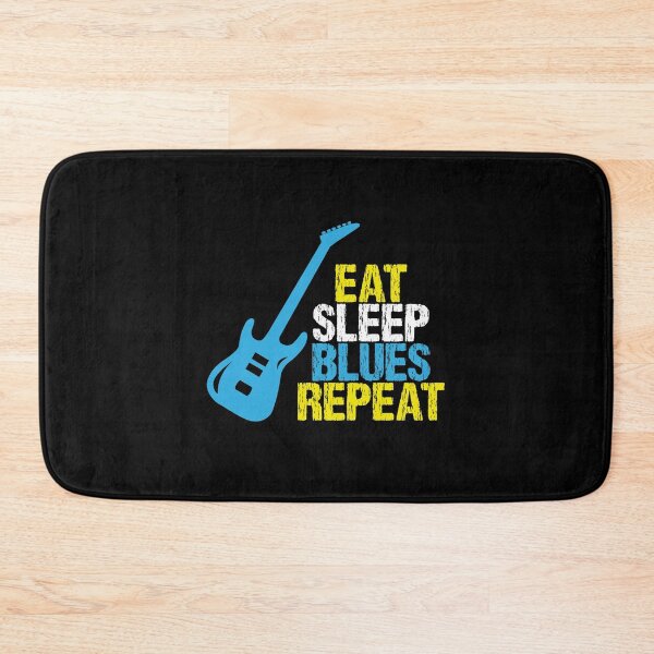 Item preview, Eat Sleep Blues Repeat designed and sold by 3bs-studio.