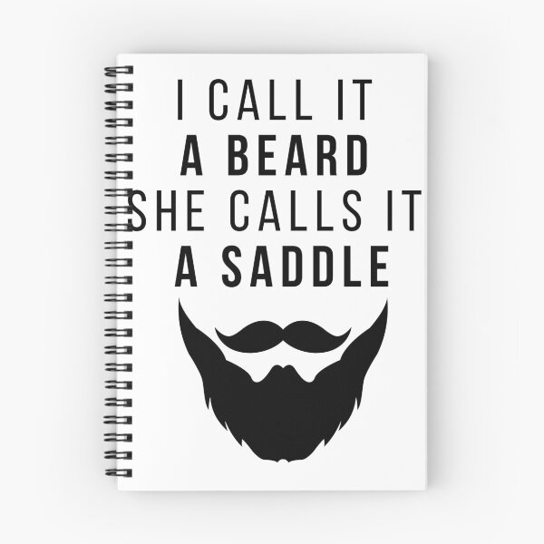 Item preview, I Call It A Beard She Calls It A Saddle designed and sold by Magical  Designs.