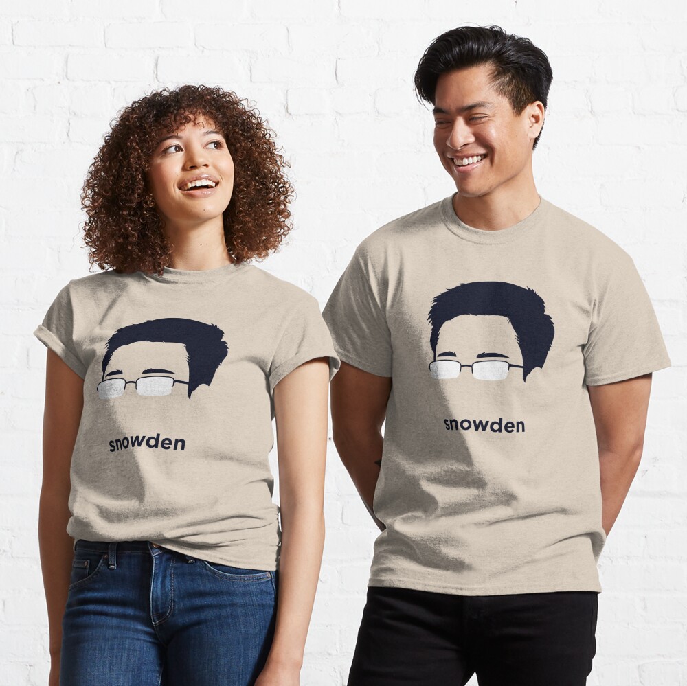 free snowden shirt