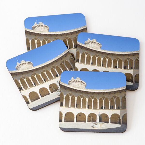 Item preview, Bellver Castle Inner Court designed and sold by NavorolArt.