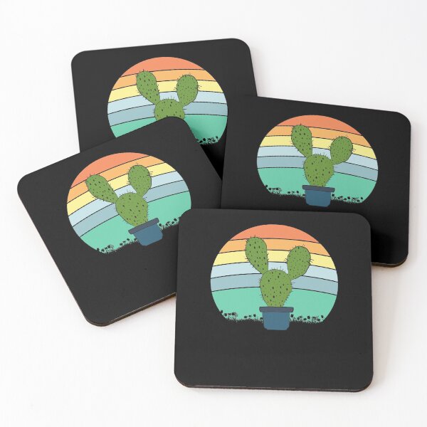 Item preview, Vintage Pastel Cactus | Succulents designed and sold by RosiesSticks.