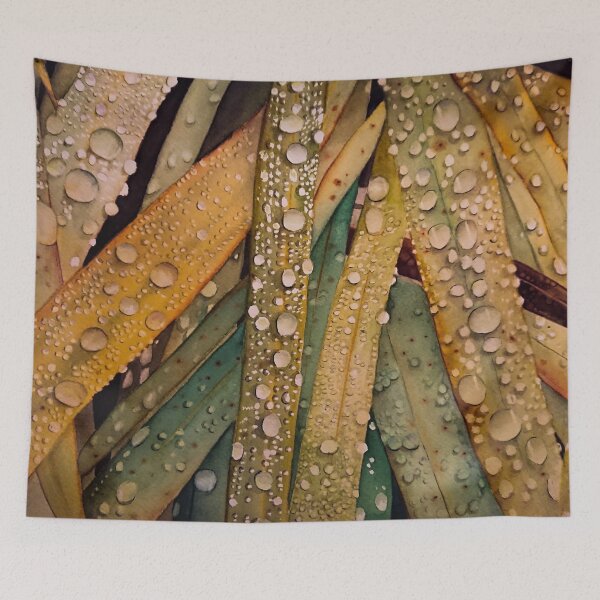 Item preview, Original Watercolor Painting Leaves designed and sold by Tevfik Ozan.