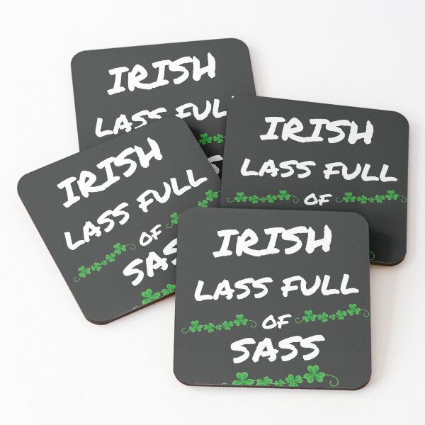 Item preview, Irish Lass Full Of Sass designed and sold by shopcom.
