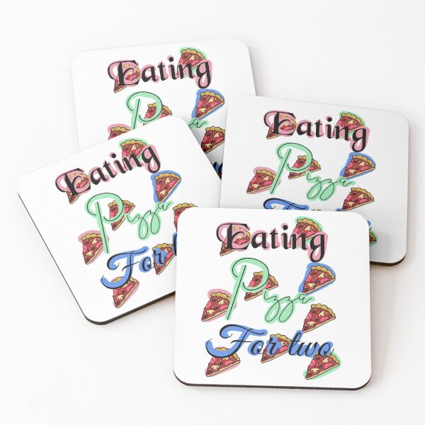 Item preview, Pregnancy eating pizza for two baby designed and sold by unepommedeterre.