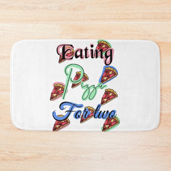 Item preview, Pregnancy eating pizza for two baby designed and sold by unepommedeterre.