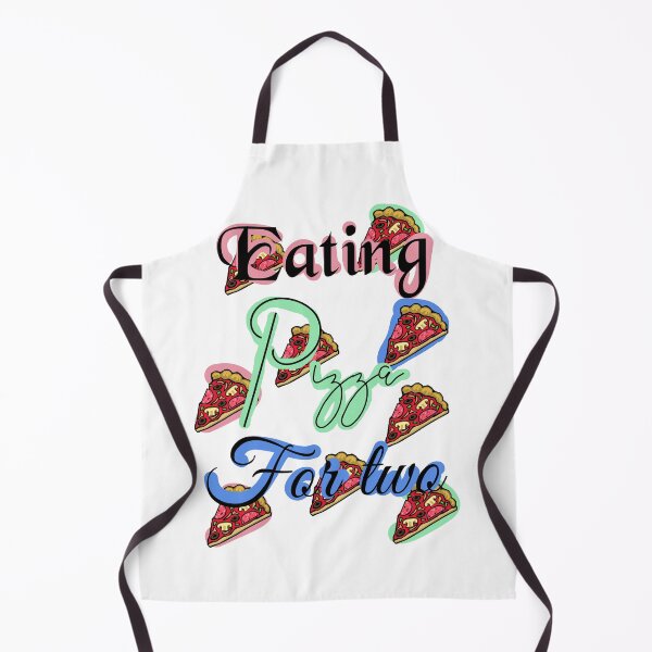 Item preview, Pregnancy eating pizza for two baby designed and sold by unepommedeterre.