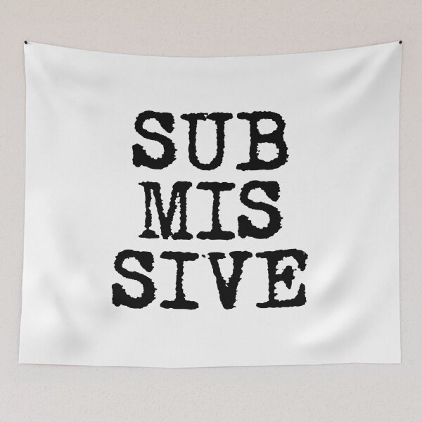 Item preview, Submissive: A single word that says everything designed and sold by Beijo-Vertical.
