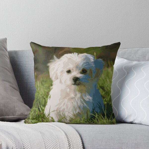 Item preview, Puppy on the lawn designed and sold by kims-club.