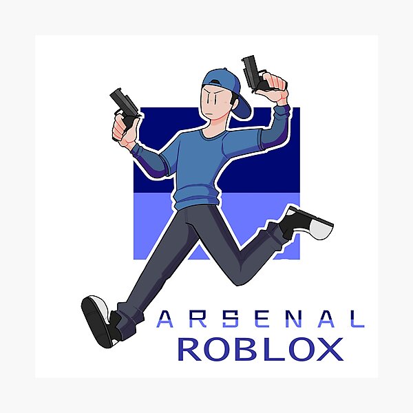 Arsenal Roblox Wall Art Redbubble - roblox arsenal profile picture