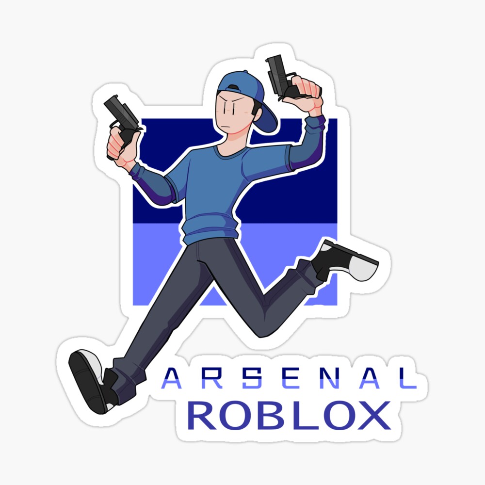 Arsenal Roblox Poster By Jak Son Redbubble - who created arsenal roblox