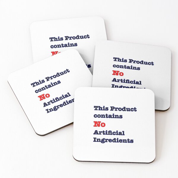 Item preview, Organic only- This product Contains No Artificial Ingredients  designed and sold by UnleyDesign.