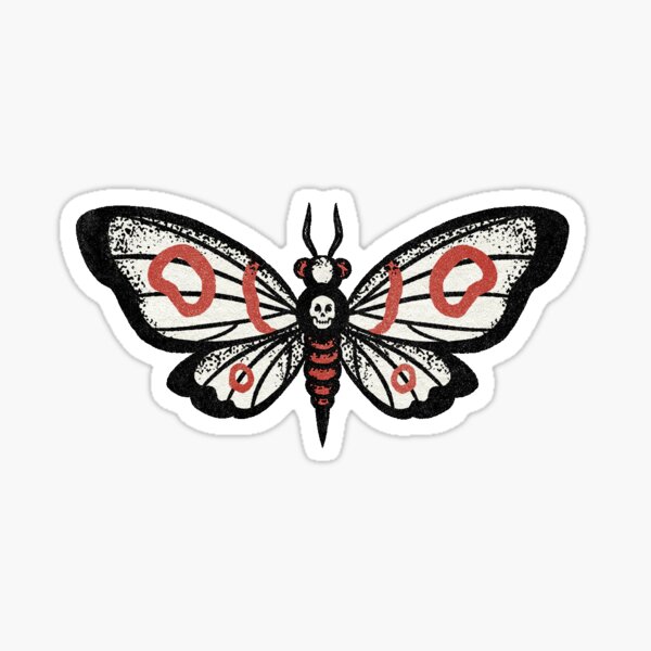 Moth Sticker