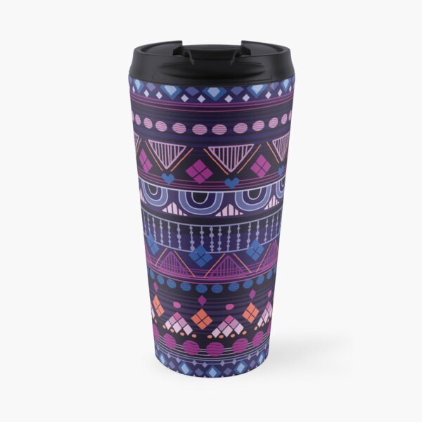 Tribal pattern Travel Mug