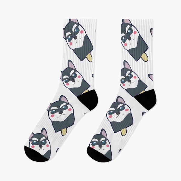 Item preview, husky dog popsicle designed and sold by Dreamartic.