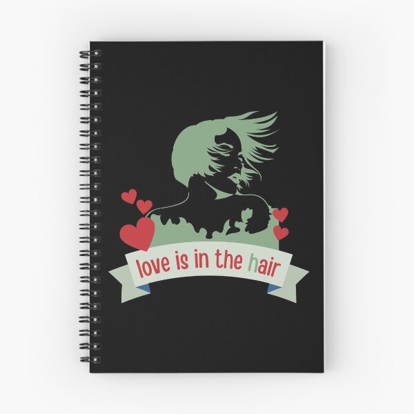 Item preview, El amor está en el cabello - Mujeres - Juego de palabras - Divertido designed and sold by DrawingBoard.