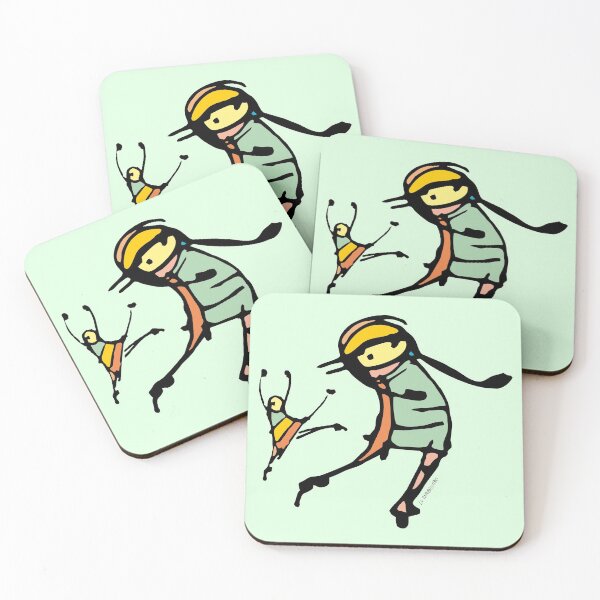 Item preview, Dancers in the green mint background designed and sold by OPY Shop.