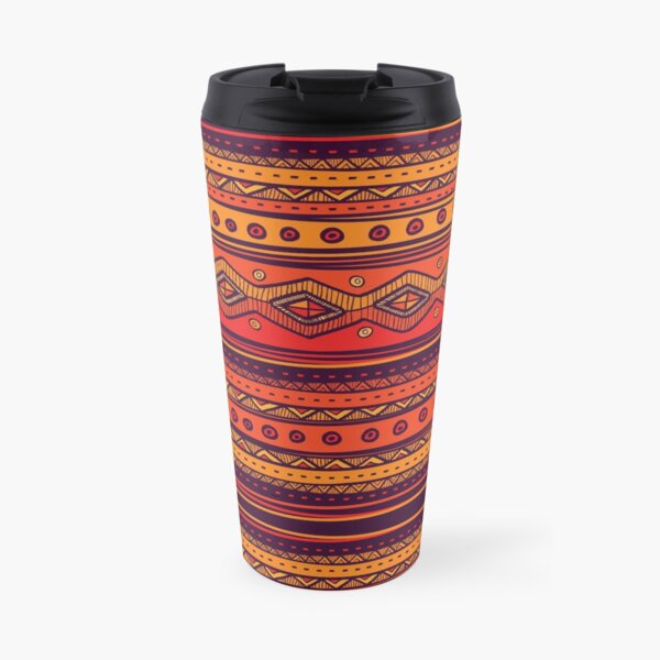 Tribal pattern Travel Mug