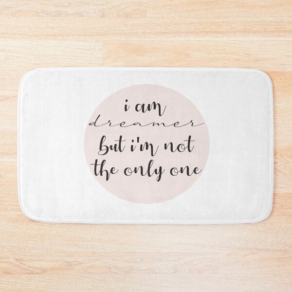 Item preview, i am dreamer but i'm not the only one : Inspirational Quote, Birthday gift  designed and sold by Badrart.