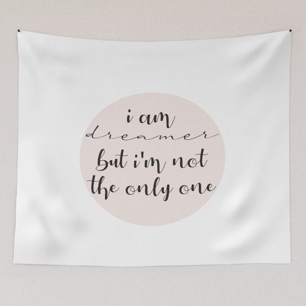 Item preview, i am dreamer but i'm not the only one : Inspirational Quote, Birthday gift  designed and sold by Badrart.