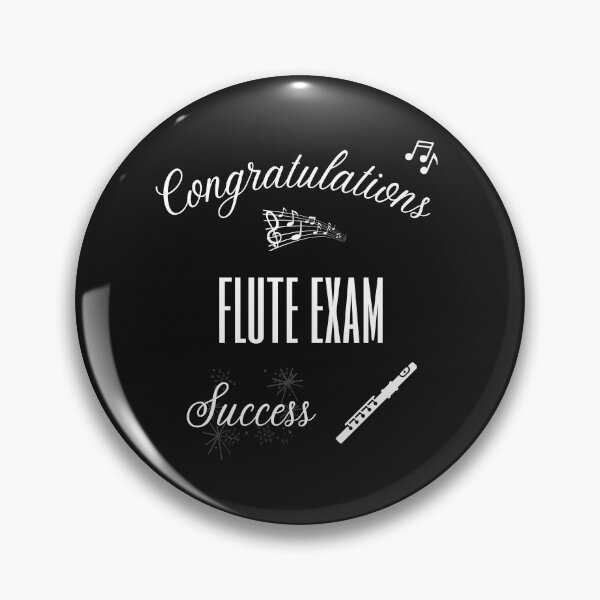 Item preview, Flute Exam Success Congratulations   designed and sold by MusberriDesigns.