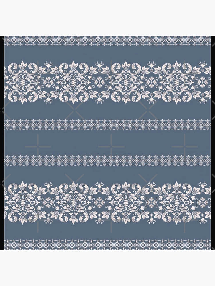 Thumbnail 5 of 5, Acrylic Block, Damask Pattern Border designed and sold by Ristinga.