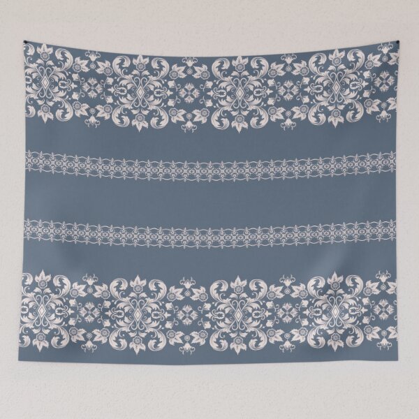 Item preview, Damask Pattern Border designed and sold by Ristinga.